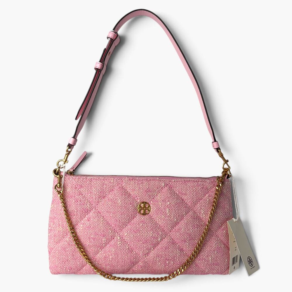 Tory Burch Willa Pink Tweed Shoulder Bag | Fall in Pink 💕 | NWT